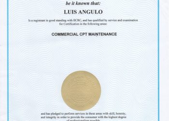 02. Certificación IICRC Luis Angulo