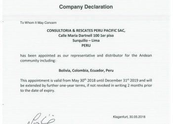 06. company declaration